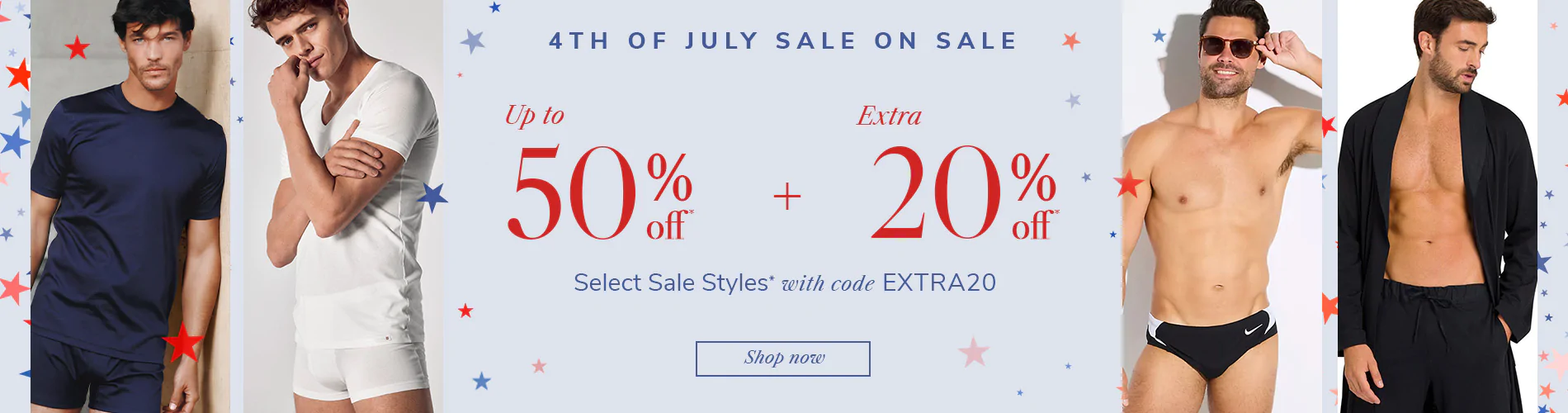 Extra 20% Off Sale Items with code EXTRA20