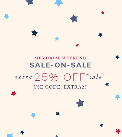 Extra 25% Off Sale Prices