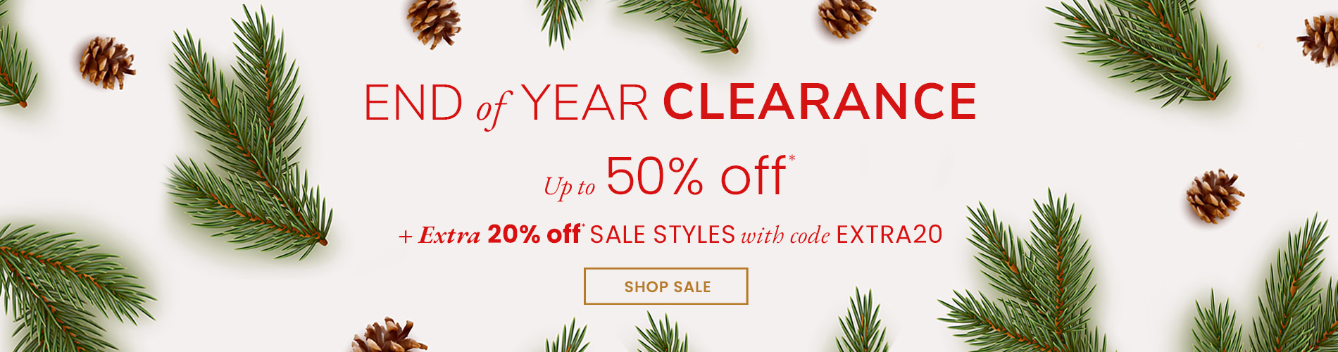 Extra 20% Off Sale Prices