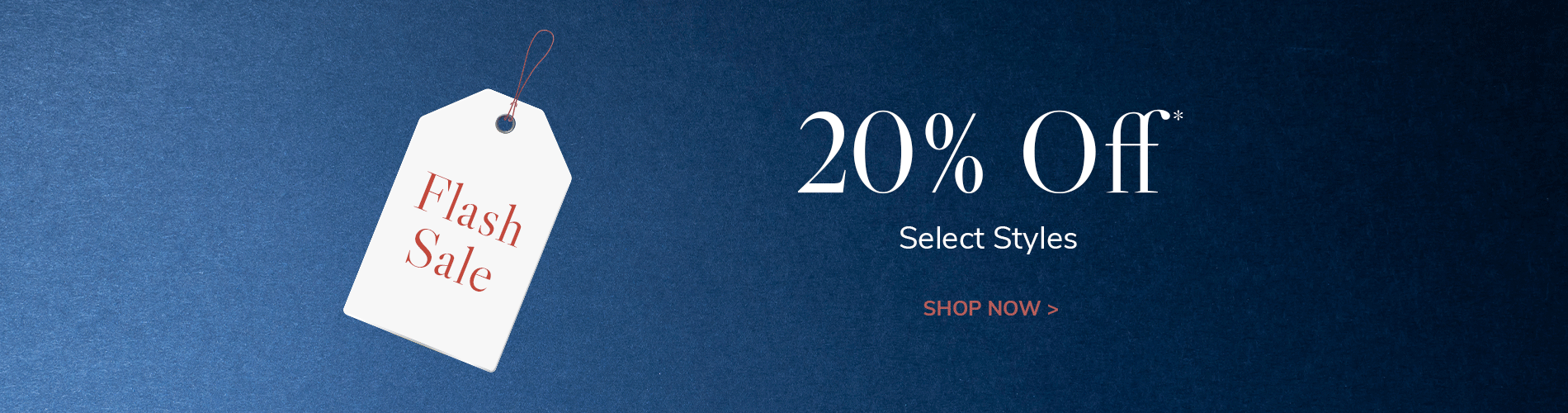 20% Off Flash Sale